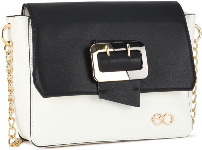 

E2O Fashion Women Casual White PU Sling Bag
