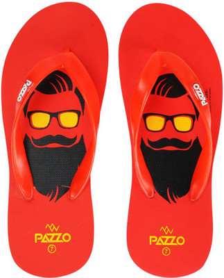 

Pazzo Flip Flops, Red