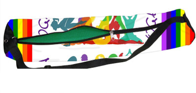 

Orgner Poly Canvas Printed yoga mat Covers. Design : Beautiful Women Yoga posture Multipurpose Bag(Multicolor, 20 L)