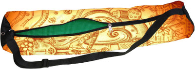 

Orgner Poly Canvas Printed yoga mat Covers. Design : Ethnic Yoga posture Multipurpose Bag(Multicolor, 20 L)