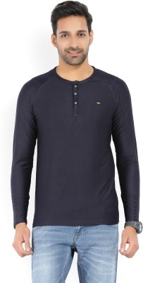 spykar henley t shirt