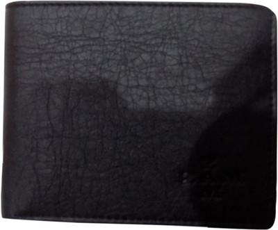 

Simon Men Black Artificial Leather Wallet(5 Card Slots)