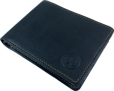 

InW Men Black Genuine Leather Wallet(6 Card Slots)