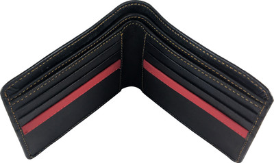 

SA Enterprises Men Black Genuine Leather Wallet(6 Card Slots)