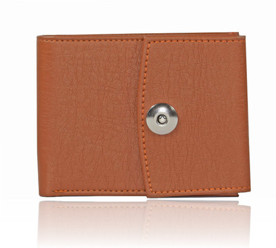 

Shockyfi Men Tan Artificial Leather Wallet(6 Card Slots)