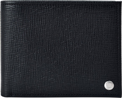

Hidesign Men Black Genuine Leather Wallet(6 Card Slots)