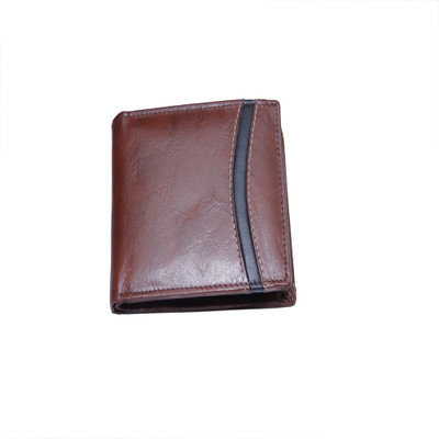 

sk fakhruddin traders Men Brown Genuine Leather Wallet(8 Card Slots)