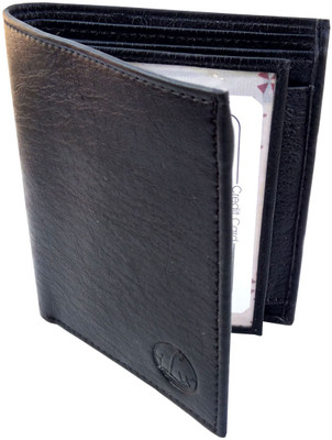 

ilw Men Black Genuine Leather Wallet(9 Card Slots), Tan