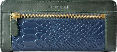 Hidesign Casual Blue Clutch