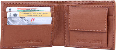 

pocket bazar Men Tan Artificial Leather Wallet(5 Card Slots)