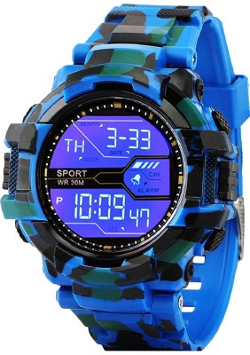 GLOSBY Digital Branded Sports With Light Latest Model TUSDFJG 2392 Watch  - For Boys   Watches  (GLOSBY)