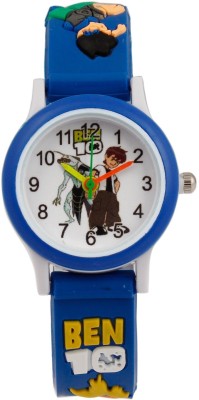 SS Traders Cute Blue Ben10 Watch  - For Boys   Watches  (SS Traders)