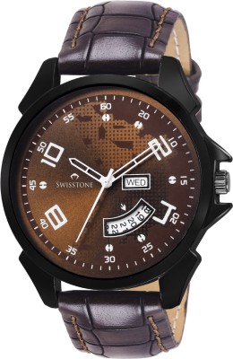 SWISSTONE SW-BK085-BRW Watch  - For Men   Watches  (Swisstone)