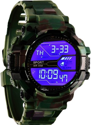 GLOSBY Digital Branded Sports With Light Latest Model HHKJGSF 2398 Watch  - For Men   Watches  (GLOSBY)