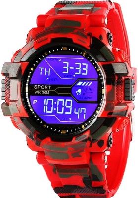 GLOSBY Digital Branded Sports With Light Latest Model MJKKH 2399 Watch  - For Men   Watches  (GLOSBY)