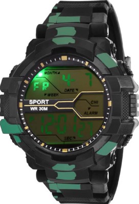 GLOSBY Digital Branded Sports With Light Latest Model WERYTY 2400 Watch  - For Men   Watches  (GLOSBY)