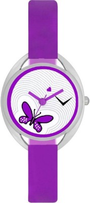 Piu Collection PC_Purple_ Valentime Beautiful Butterfly Watch Watch  - For Women   Watches  (piu collection)