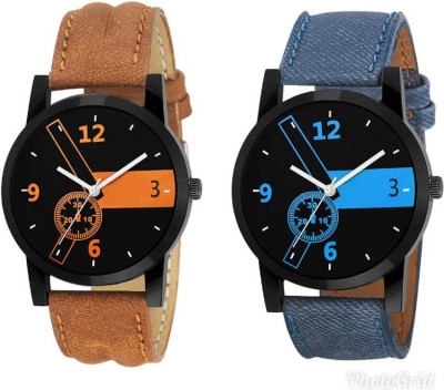 PMAX BROWN AND BLUE STRAP LEATHER FOR Watch  - For Men   Watches  (PMAX)