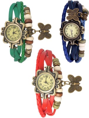 Shunya Designer Multicolo Dori Combo Watch  - For Women   Watches  (Shunya)