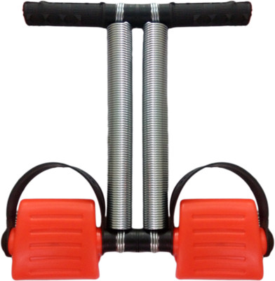 

Fitness Kart Tummy Trimmer Newly Designed With Flexible Spring Easy to Stretch and Light Weight Ab Exerciser(Red)
