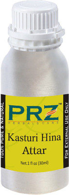 

PRZ Kasturi Hina Attar�Perfume (30 ML) - Pure Natural Premium Quality Perfume (Non-Alcoholic) Floral Attar(Floral)
