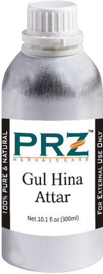 

PRZ Gul Hina Attar For Unisex (300 ML) - Pure Natural Premium Quality Perfume (Non-Alcoholic) Floral Attar(Gul Hina)