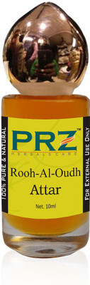 

PRZ Rooh-Al-Oudh Attar Perfume (10 ML) - Pure Natural Premium Quality Perfume (Non-Alcoholic) Floral Attar(Floral)