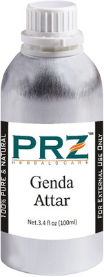 

PRZ Genda Attar For Unisex (100 ML) - Pure Natural Premium Quality Perfume (Non-Alcoholic) Floral Attar(Genda/Merigold)