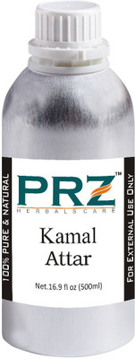 

PRZ Kamal Attar Roll-on For Unisex (500 ML) - Pure Natural Premium Quality Perfume (Non-Alcoholic) Floral Attar(Floral)