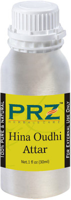 

PRZ Hina Oudhi Attar For Unisex (30 ML) - Pure Natural Premium Quality Perfume (Non-Alcoholic) Floral Attar(Floral)