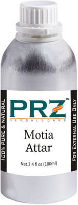 

PRZ Motia Attar For Unisex (100 ML) - Pure Natural Premium Quality Perfume (Non-Alcoholic) Floral Attar(Floral)