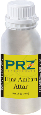 

PRZ Hina Ambari Attar For Unisex (30 ML) - Pure Natural Premium Quality Perfume (Non-Alcoholic) Floral Attar(Floral)