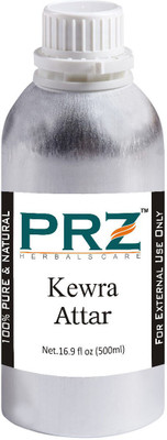 

PRZ Kewra Attar Roll-on For Unisex (500 ML) - Pure Natural Premium Quality Perfume (Non-Alcoholic) Floral Attar(Kewda)