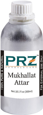 

PRZ Mukhallat Attar For Unisex (300 ML) - Pure Natural Premium Quality Perfume (Non-Alcoholic) Floral Attar(Blends (mukhallat))