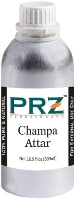 

PRZ Champa Attar Roll-on For Unisex (500 ML) - Pure Natural Premium Quality Perfume (Non-Alcoholic) Floral Attar(Champa)