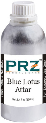 

PRZ Blue Lotus Attar For Unisex (100 ML) - Pure Natural Premium Quality Perfume (Non-Alcoholic) Floral Attar(Blue Lotus)
