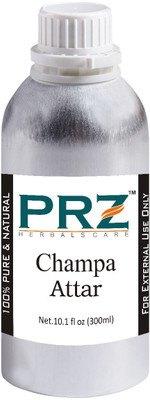 

PRZ Champa Attar For Unisex (300 ML) - Pure Natural Premium Quality Perfume (Non-Alcoholic) Floral Attar(Champa)