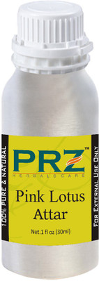 

PRZ Pink Lotus Attar For Unisex (30 ML) - Pure Natural Premium Quality Perfume (Non-Alcoholic) Floral Attar(Pink Lotus)