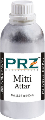 

PRZ Mitti Attar Roll-on For Unisex (500 ML) - Pure Natural Premium Quality Perfume (Non-Alcoholic) Floral Attar(Mitti)