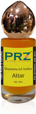 

PRZ Shamama-tul Amber Attar Roll-on For Unisex (10 ML) - Pure Natural Premium Quality Perfume (Non-Alcoholic) Floral Attar(Floral)