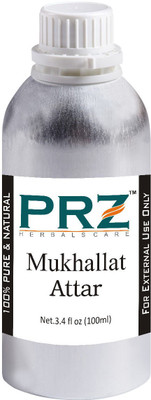 

PRZ Mukhallat Attar For Unisex (100 ML) - Pure Natural Premium Quality Perfume (Non-Alcoholic) Floral Attar(Blends (mukhallat))