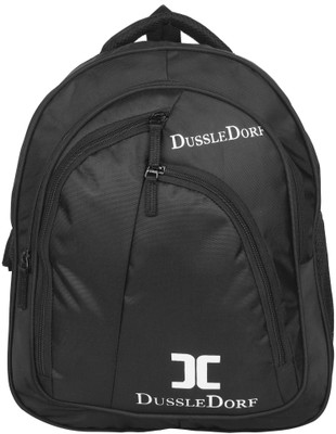 

Dussledorf Black Laptop Backpack 18 L Backpack(Black)