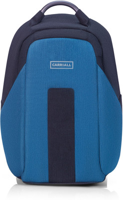 

Carriall Anti Theft Vasco Blue 21.7 L Backpack(Blue, Black)