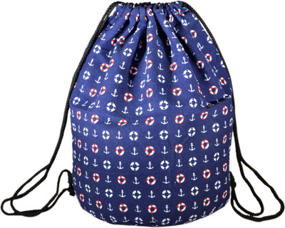 Instabuyz Sports Backpack / Drawstring Backpack / Stylish Multipurpose Fabric Gym Bags / Teen Yoga Dance Bag / Lightweight Gym Back Bag for Cycling / Hiking / College / Gymback Travel Daypack 3 L Backpack(Blue) available at flipkart for Rs.324