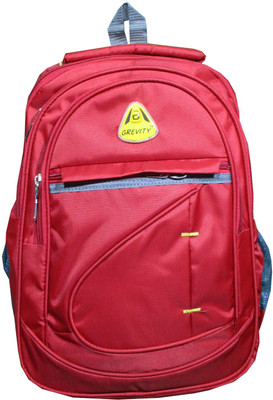 

GREVITY Heavyduty Backpack for Men & Women Waterproof Backpack(Red, 30 L)