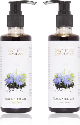 

Nature's Absolutes Blackseed Oil (220ml x 2) Combo Pack of 2 Pcs ,100% Pure Organic, Premium Oil(440 ml)