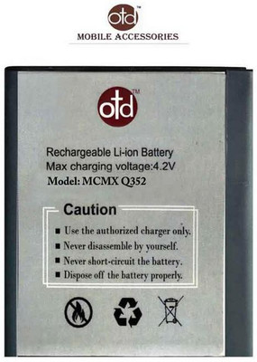 

OTD for Micromax Bolt Q352 Supreme 4 2000mAh Full Capacity Gold Battery( )