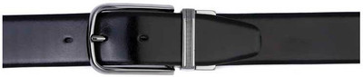 

Satya Paul Men Black Genuine Leather Belt, Black*brown
