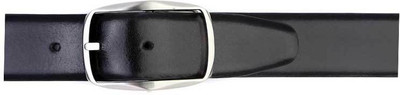 

Satya Paul Men Black Genuine Leather Belt, Black*brown