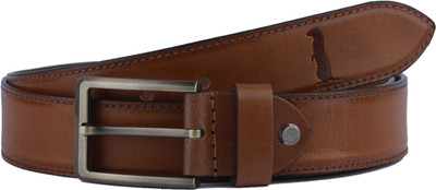 

Ferretitalio Men Casual Tan Genuine Leather Belt